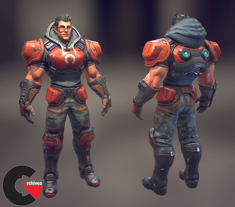 PBR Character For Games