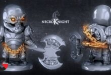 Sculpting the Necroknight in ZBrush