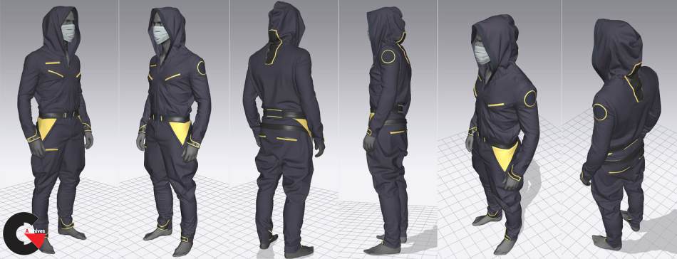 Making a Sci Fi Overall in Marvelous Designer