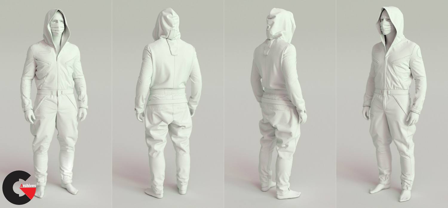 Making a Sci Fi Overall in Marvelous Designer