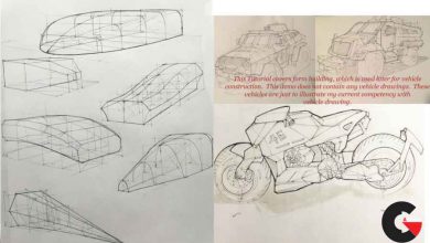 Drawing Vehicles like Scott Robertson - Part 1 - Building Forms