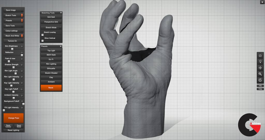 3d Models Male Hands Pack Cgarchives
