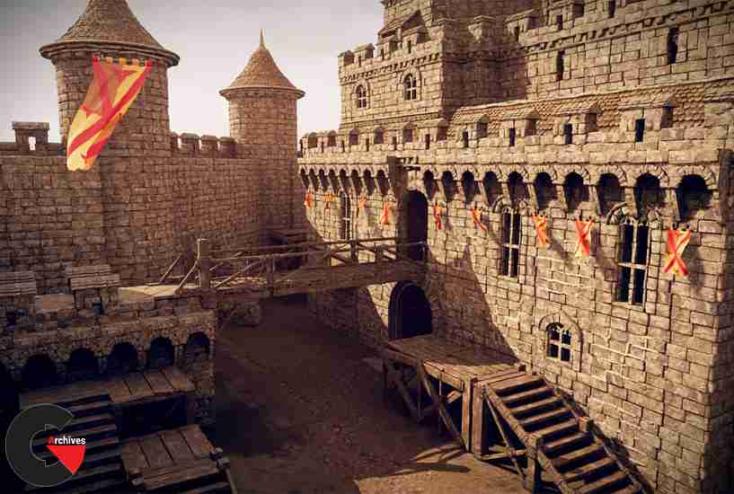 Medieval Stronghold Architecture