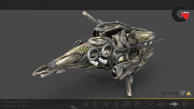 3D Models – 10 Drone SciFi Pack