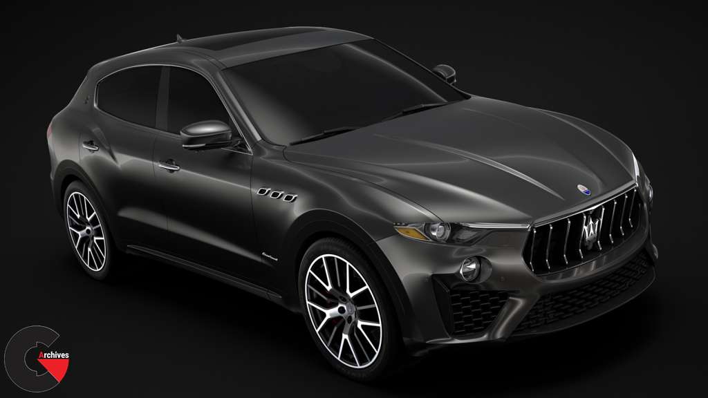 3D Models - Maserati Levante S Q4 GranSport 2019
