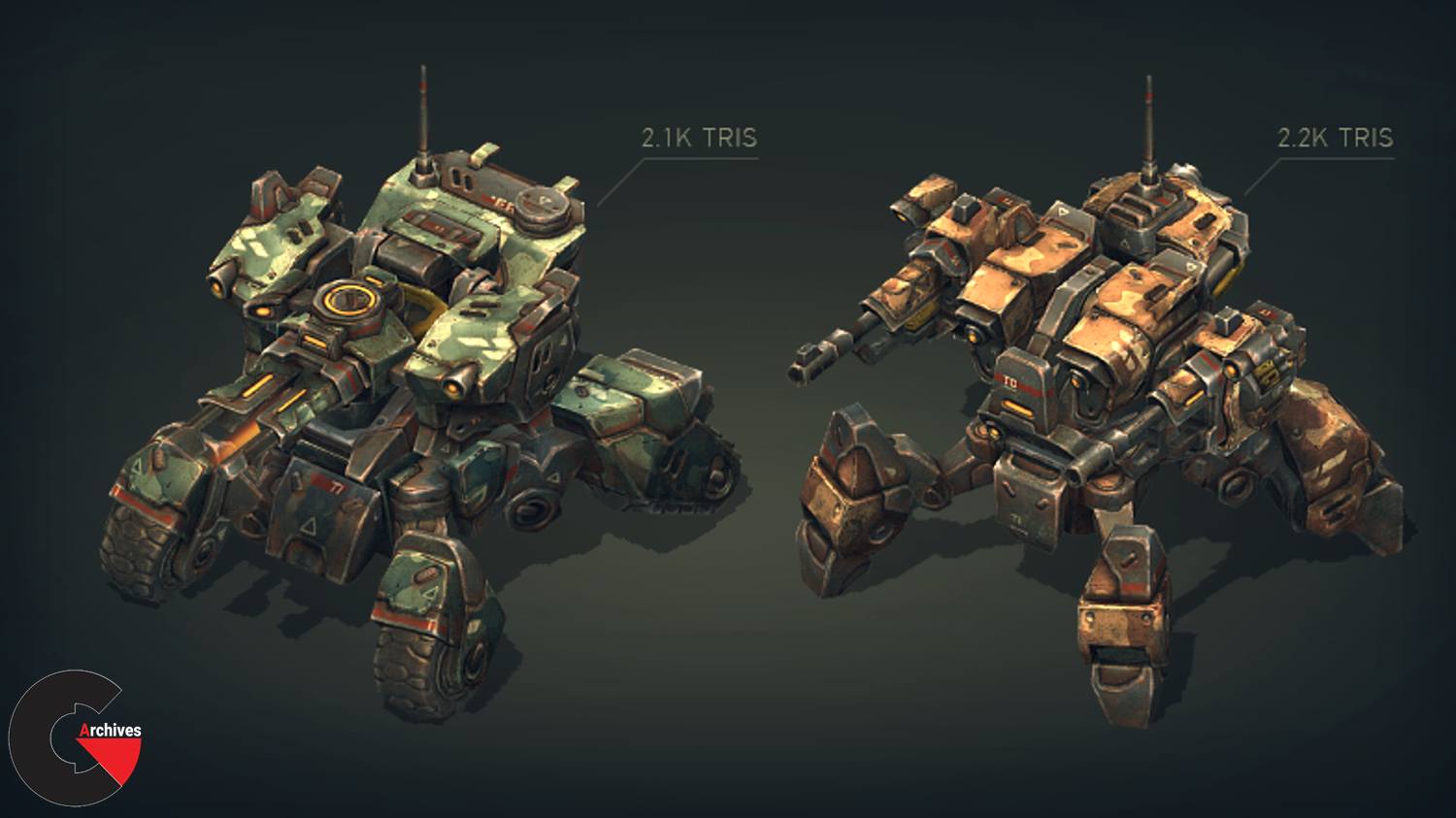 Mech Constructor Spiders and Tanks