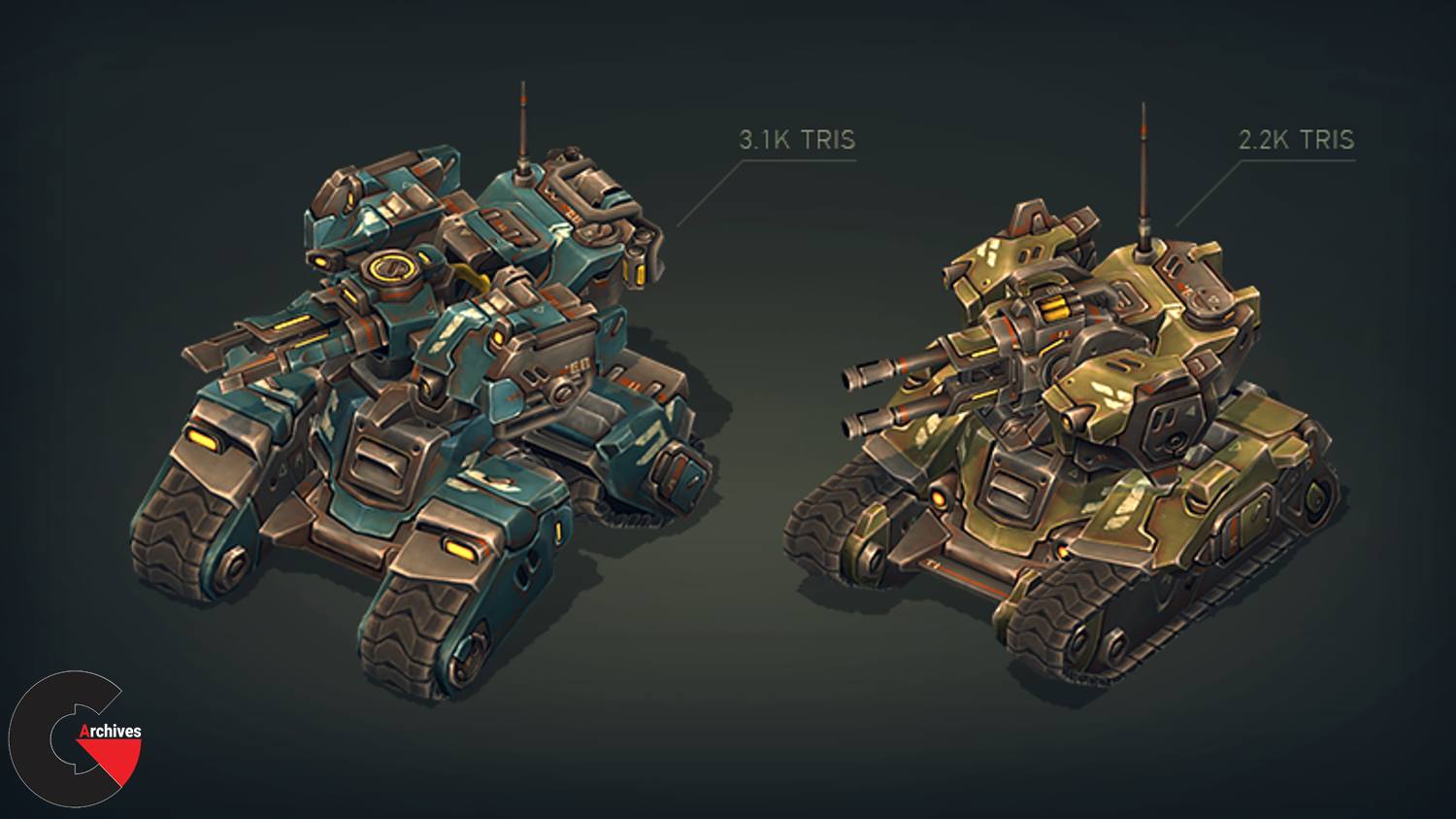 Mech Constructor Spiders and Tanks