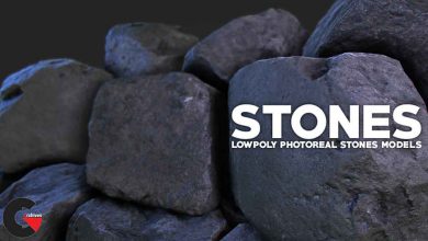 Photoreal Stones - 3D Models