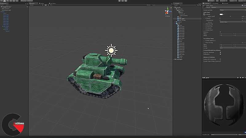 Creating Mini Tanks for a Mobile Game
