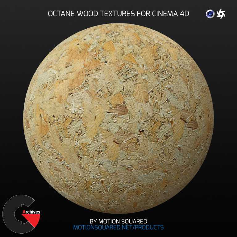 V-Ray Wood Texture Pack for Cinema 4D