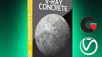 V-Ray Concrete Texture Pack for Cinema 4D