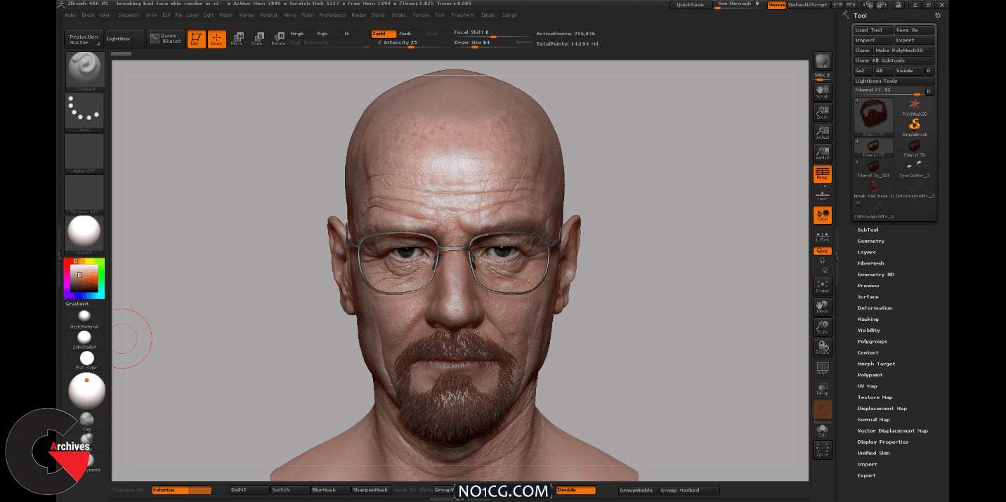 Anatomy Sculpting and ZBrush BPR Package