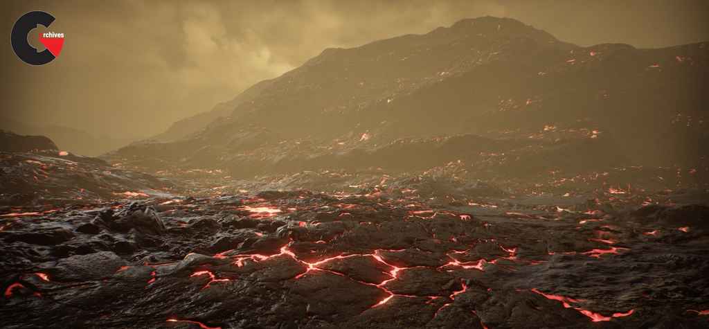 Unreal Engine - Planet Venus Landscape