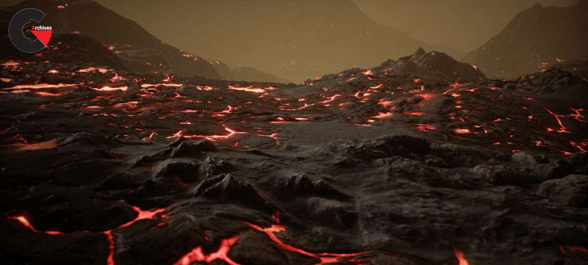 Unreal Engine - Planet Venus Landscape