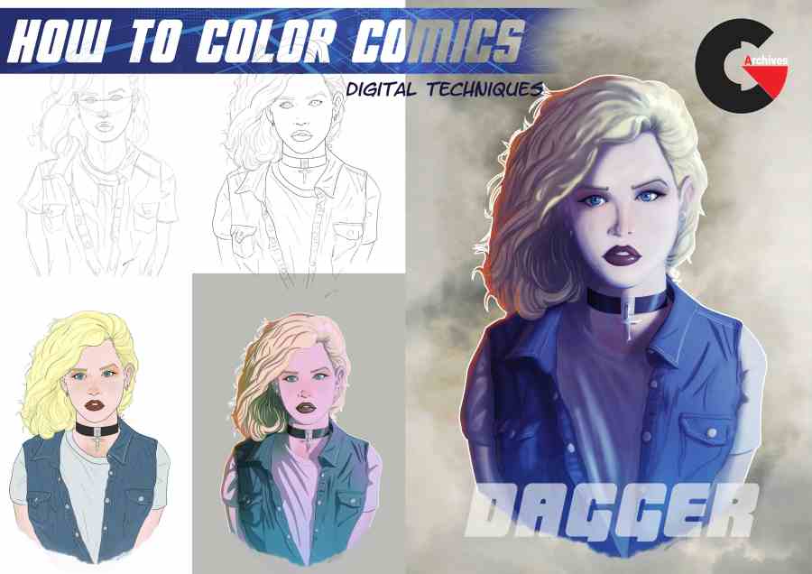 How To Color Comics – Digitally