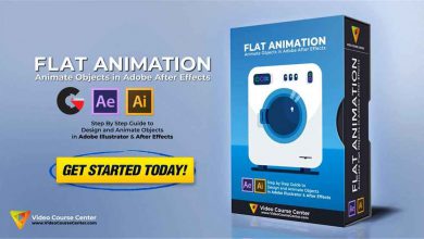 Animate 2d Flat Objects in Adobe After Effects CC & Adobe Illustrator