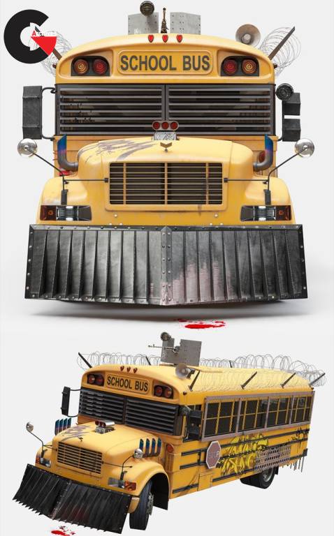 3dsky Pro - School Bus Apocalypse