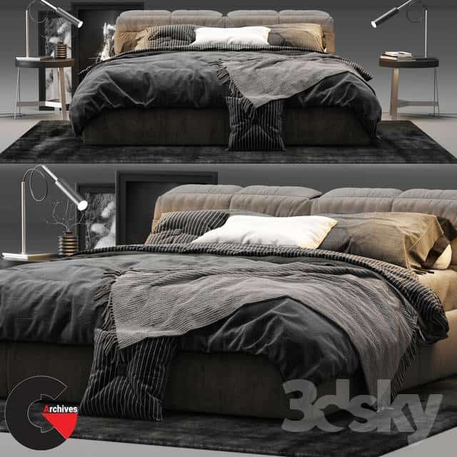3dsky Pro Bed 3d Model Collection 2 Cgarchives
