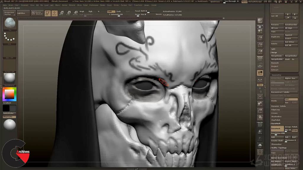 Designing for Production in ZBrush with Rafael Grassetti