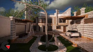 MASTER 3Ds MAX & V-RAY By Designing Arabian House