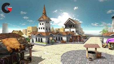 Medieval Fantasy Town Asset Pack - 3D Model