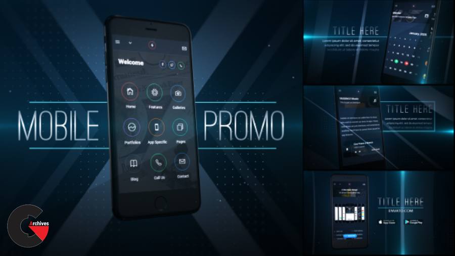 Mobile Application Promo - templates