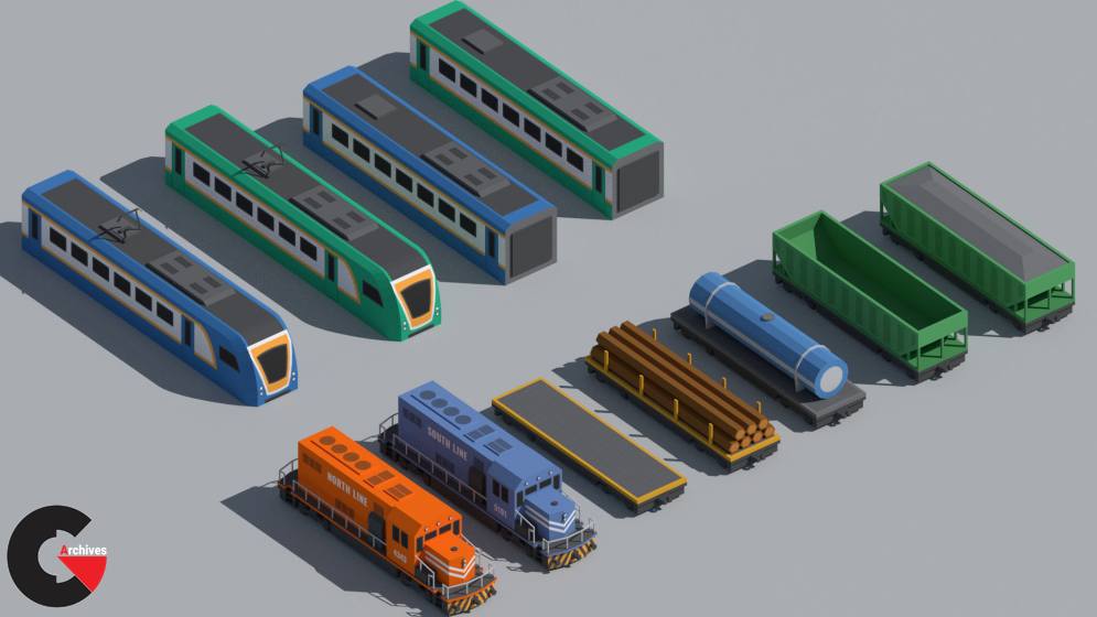 SimplePoly Urban - Low Poly Assets Low-poly 3D model