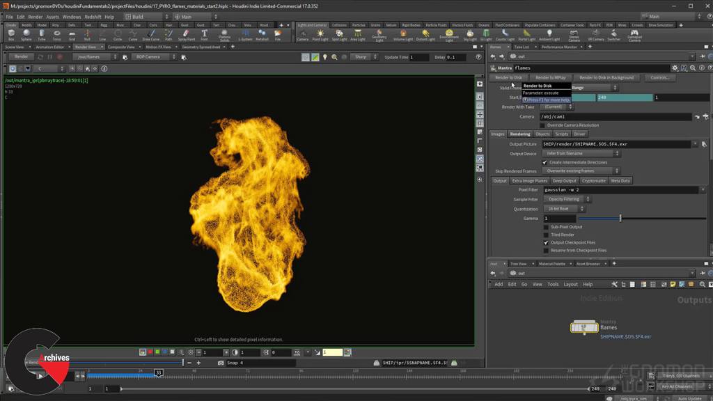 The Gnomon Workshop – Introduction to Houdini 17