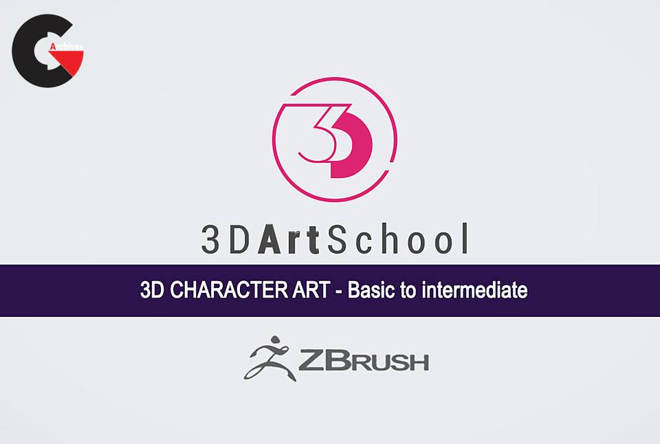 3D Character Art in Zbrush Basic to Intermediate