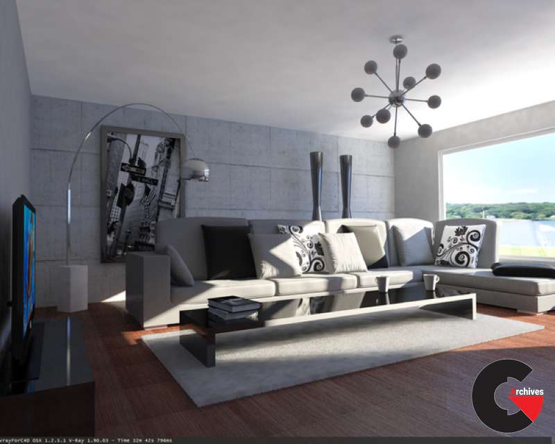 C4D VRay Interiors – From the Ground Up