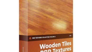 CGAxis – Wooden Tiles PBR Textures – Collection Volume 4