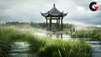 Creating a Swampy Landscape Using V-Ray Scatter in Maya