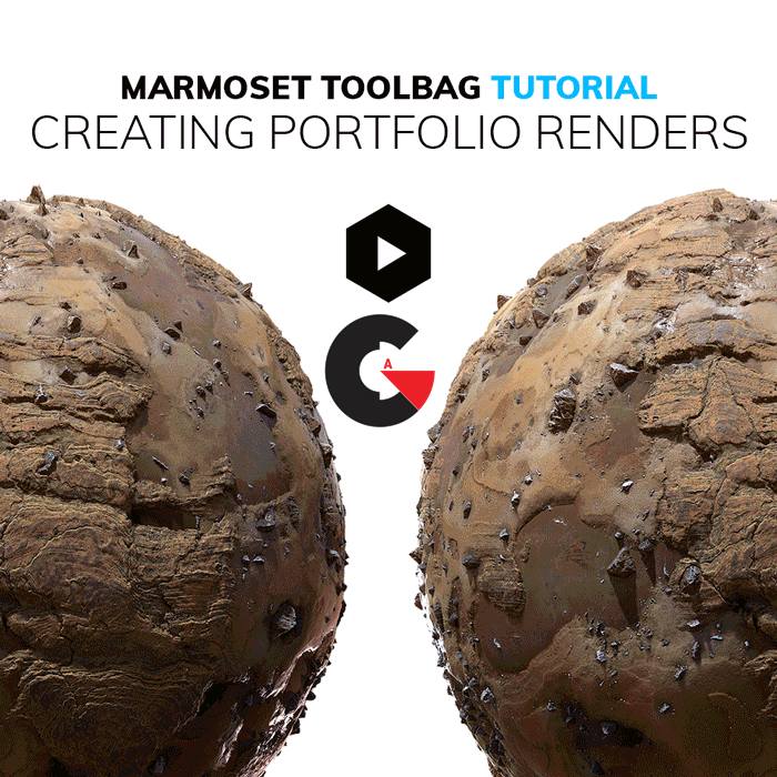 Creating portflio renders with Marmoset Toolbag
