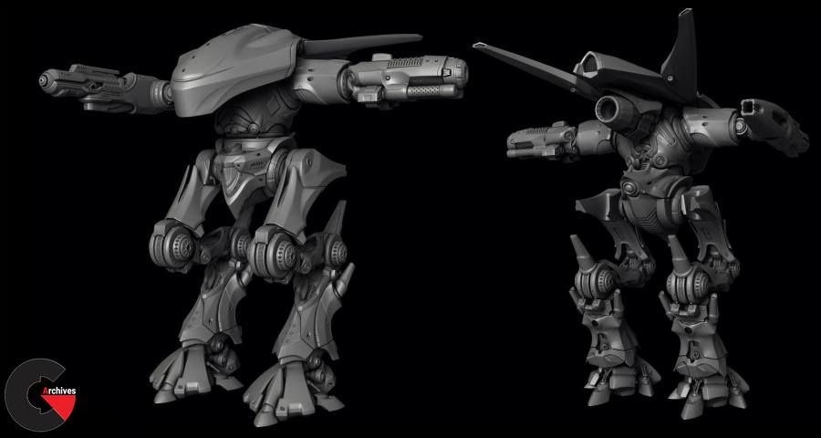 Grant Warwick – Hard Surface Modeling Lesson 1 to 12