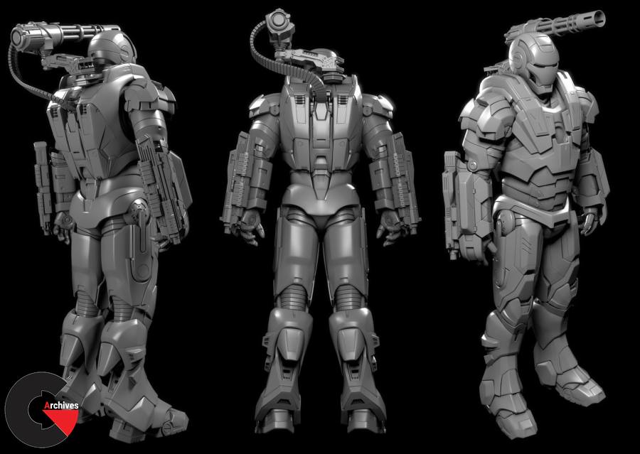 Grant Warwick – Hard Surface Modeling Lesson 1 to 12