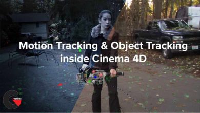 Motion Tracking & Object Tracking inside Cinema 4D
