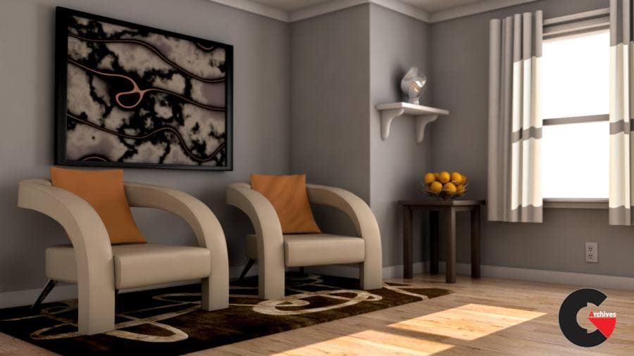 Rendering Interiors with V-Ray for Maya