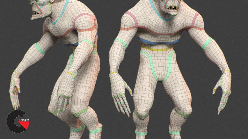 Retopologize Complete Character tutorial