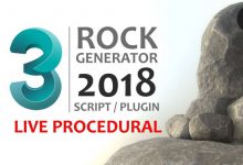 Rock Generator V2 Plugin for 3ds Max