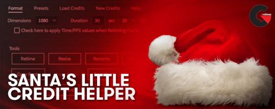 Santa’s Little Credit Helper for Adobe After Effects