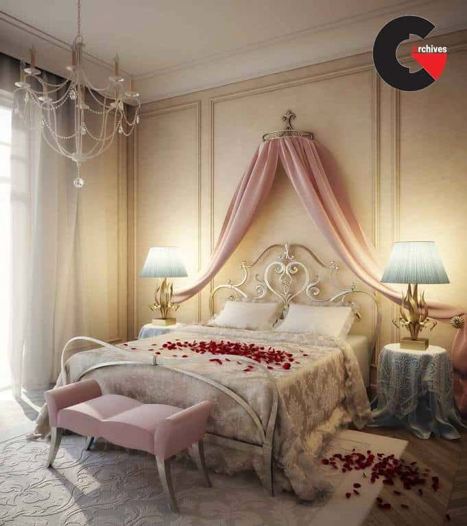 Viscorbel - Romantic Bedroom Complete