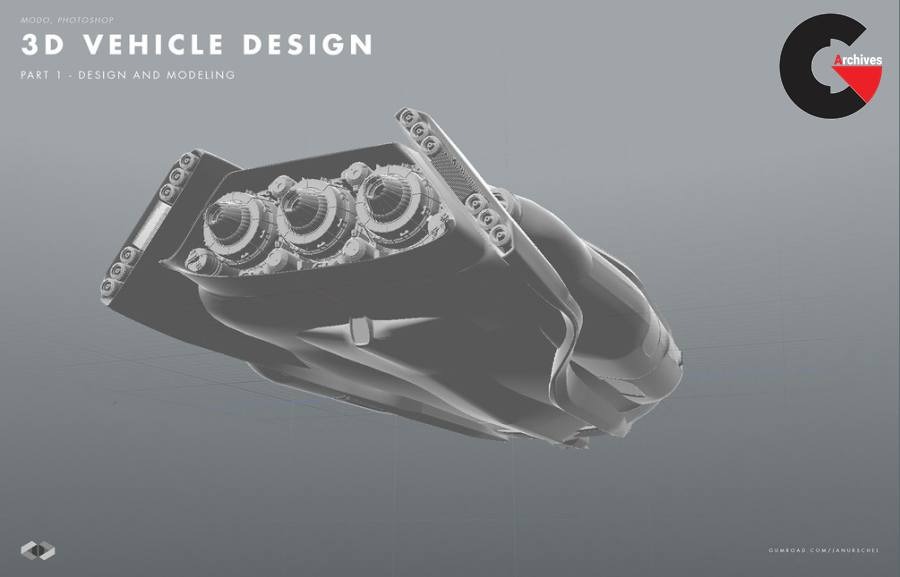 3D Vehicle Design – Part 1 – Design and Modeling