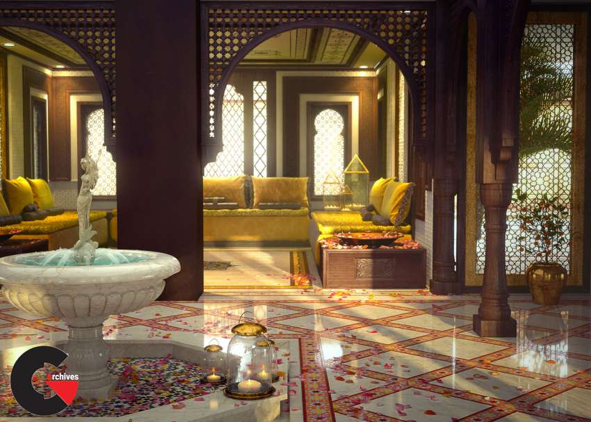 Archinteriors vol.31 - 3D Models :  Archinteriors vol. 31 includes 10 fully textured oriental style interior scenes. Every scene is ready to render