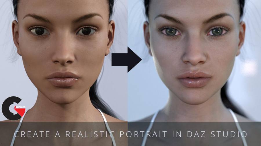 Create a Realistic Portrait in Daz Studio
