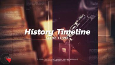 History Timeline - Clean Slides