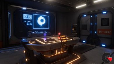 Sci-Fi 3D Game Environment Design Modeling & Texturing