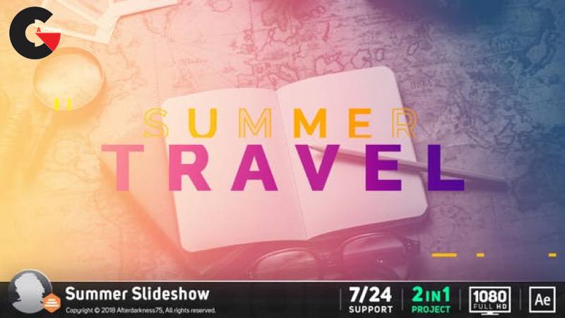 Summer Slideshow 20084057 - template