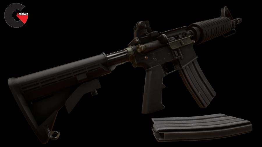 USA Weapon M4A1 - Game Development