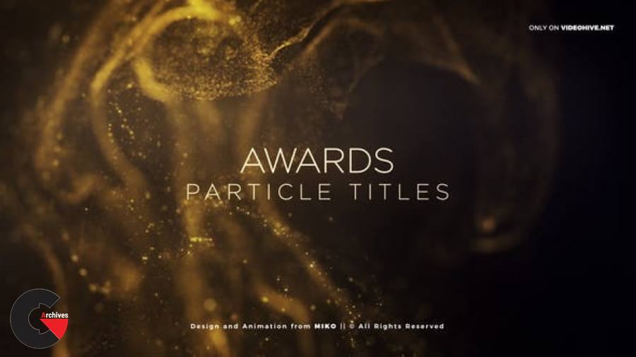 Awards Particles Titles - template