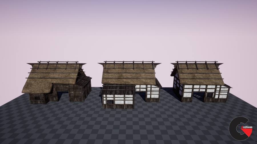 Japanese Medieval Village